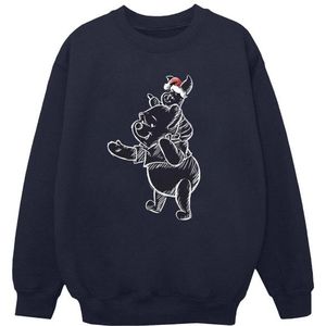 Li-cense - Winnie the Pooh - Sweatshirt - Multicolor - 50% Katoen, 50% Polyester, Gedrukt, Crew Neck