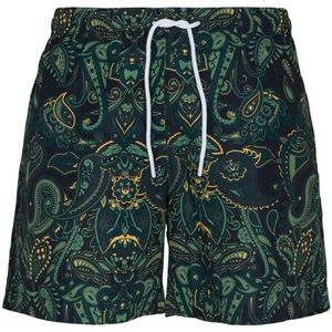 Urban Classics Heren paisley zwemshort