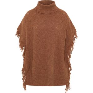 IZIA gebreide poncho gaya