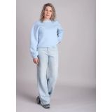 Homage to Denim Homage straight jeans h curved seams and strass