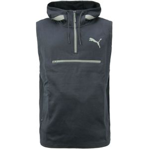 Puma - Evo SL - Mouwloze Hoodie - Zwart