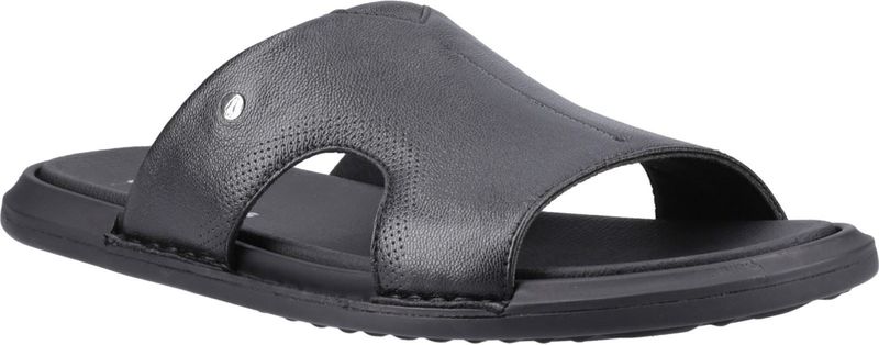 Hush Puppies - Callum - Sandalen - Zwart - Leder