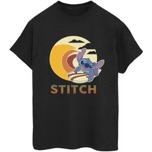 Li-cense Disney dames lilo & stitch summer waves katoenen vriendje t-shirt