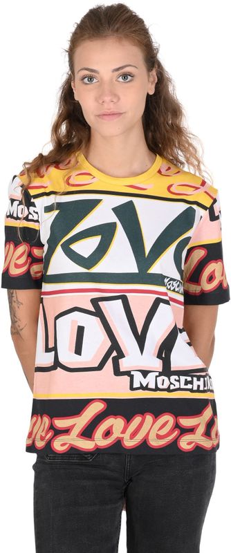 Grafische T-shirt Korte Mouwen Liefde Print