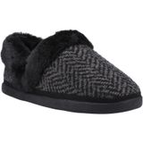 TOMS Oslo Polyester Dames Zwarte Slippers