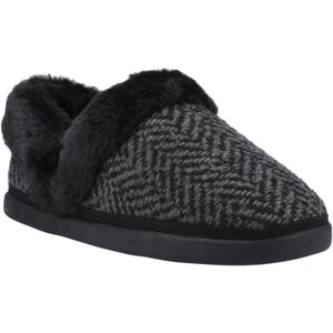 TOMS Oslo Polyester Dames Zwarte Slippers