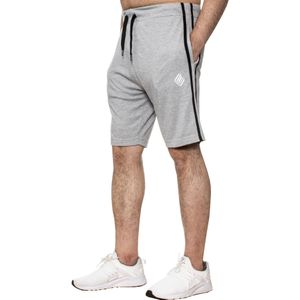 Enzo - Heren Lounge Shorts - Grijs - Korte Broeken