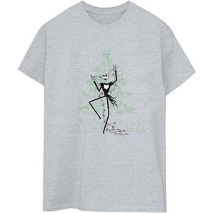 Li-cense - Disney The Nightmare Before Christmas T-shirt - Groen - Katoen