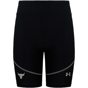 Under Armour - Project Rock HeatGear - Fietsshort - Zwart/Beige