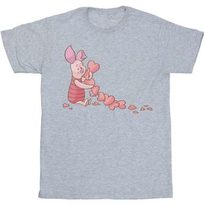 Li-cense Disney dames winnie the pooh knorretje hartenketting katoenen vriendje t-shirt