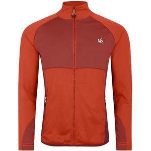 Dare2b - Substratum II - Midlayer - Zwart - 95% Polyester, 5% Elastaan, Antibacterieel, Sneldrogend