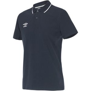 Umbro - Korte Mouw Poloshirt - Navy Blauw - Heren - Pique 65703U Y70