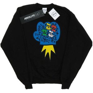 Li-cense Disney dames donald duck pop fist sweatshirt