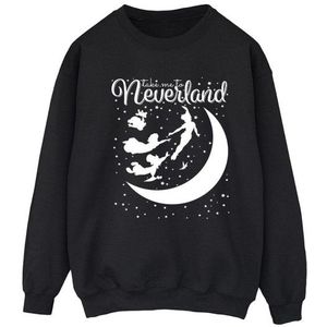 Sweater - Gedrukt - Zwart - Katoen/Polyester - Lange Mouwen