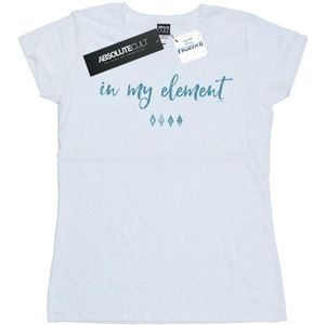 Li-cense Disney dames frozen 2 in my element katoenen t-shirt