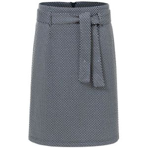 HV Society - hvsjennifer - Rok - Jacquard Geruit - 82% Polyester, 14% Viscose, 4% Elastan