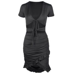 The Dezzy Factory Chloë dress | orange & black