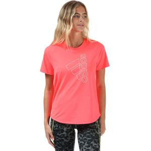 adidas - Tech Badge Of Sport - T-shirt - Pink
