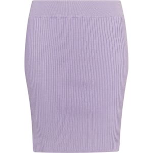 Mymo gebreide rok Dames violet