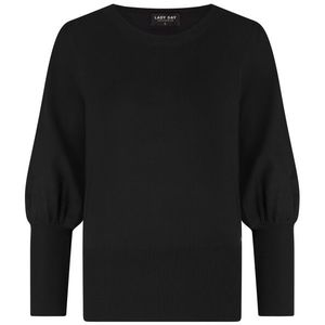 Lady Day - Tracy - Gebreide Trui - Licht - Ronde Hals - Lange Mouwen