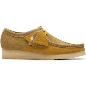 Clarks Originals - Wallabee - Herenschoenen - Olijfkleurig - Suède