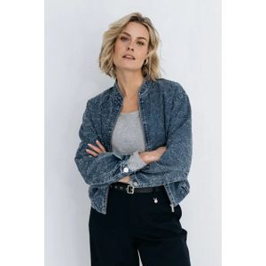 Zizo - Fa25.patr.306 - Tussenjas - Blauw - Print