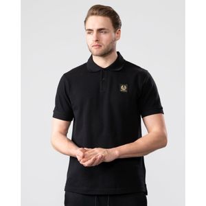 Belstaff - Cotton Pique Polo Shirt - Zwart - Poloshirt