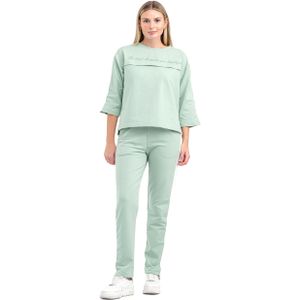 Tom Barron - Dames Trainingspak - Met Halfkorte Mouwen - Geborduurde Details