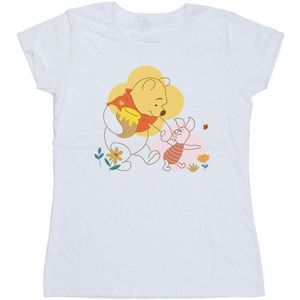 Li-cense Disney dames winnie de poeh knorretje katoenen t-shirt