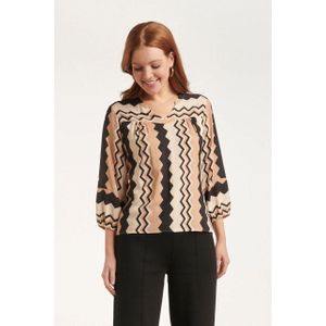 Smashed Lemon 24529 zigzag top |