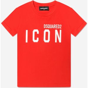 Dsquared2 Kids Kids Icon T-Shirt In Oranje