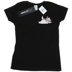 Li-cense Disney dames aristocats marie sweet rugzijde borstprint katoenen t-shirt