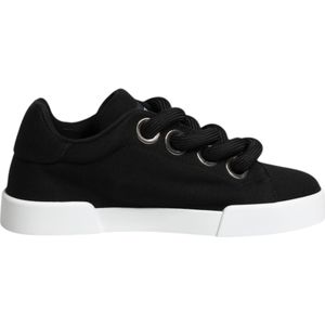 Laag uitgesneden canvas sneakers