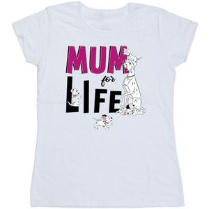 Li-cense Disney dames 101 dalmatiërs mama voor het leven katoenen t-shirt