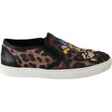 Dolce & Gabbana - Elegante Loafers - Bruin - Luipaardprint
