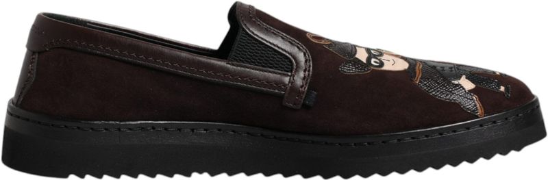 Portofino Slipon Sneakers Bruin Suède