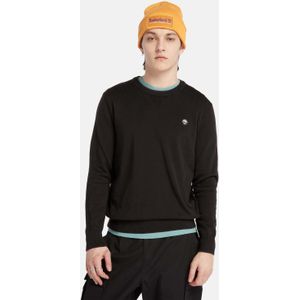 Timberland - John Crewneck Sweatshirt - Zwart - Heren