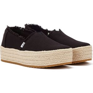 Toms - Valencia - Espadrilles - Zwart - Vegan