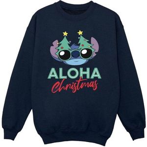 Li-cense - Lilo en Stitch - Sweatshirt - Groen - 50% Katoen, 50% Polyester