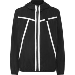 Plein Sport - Reflex Nylon Windbreaker - Zwart - Heren Jassen