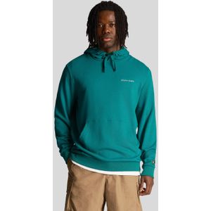 Lyle And Scott - Loopback Hoodie - Groen - Sweater