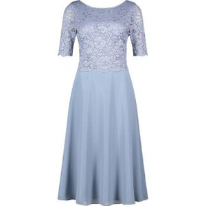 Cocktailjurk - Effen - Chiffon - 3/4 Lengte - Normale Pasvorm