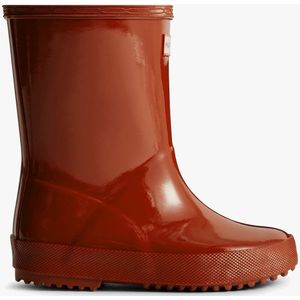 Hunter - Kids First Gloss - Rubberen Regenlaarzen - Rood