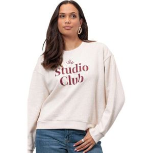 Studio Anneloes - Sweater Puck - Creme - Dames