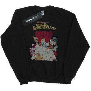 Li-cense Disney heren alice in wonderland retro poster sweatshirt