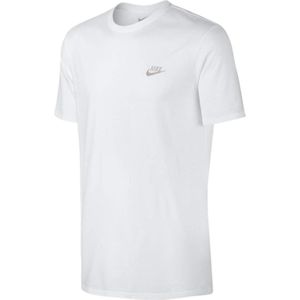 Nike - Futura T-shirt - Wit - Geborduurd Logo