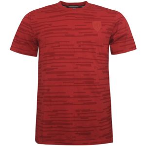 Puma - SF Ferrari Allover Tee - T-shirt - Rood