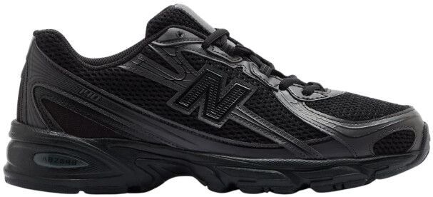 New Balance 740 - Heren Schoenen - Zwart - Mesh/Synthetisch