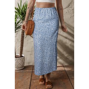 Bloemenprint Maxi Rok