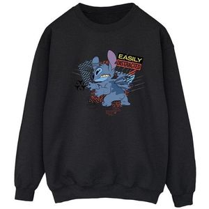 Li-cense Disney dames lilo and stitch gemakkelijk afgeleid sweatshirt